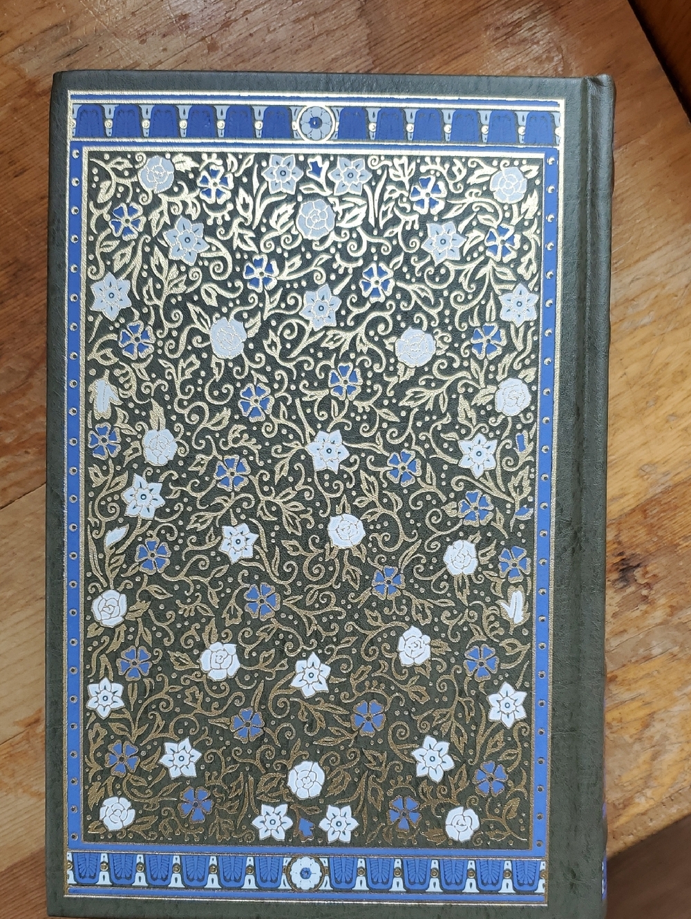 Jane Austen Seven Novels Decorative Hardcover - Blue & Gold - Picture 6 of 10